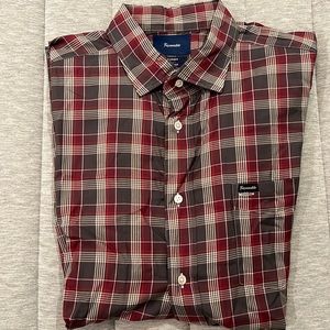 FACONNABLE CLASSIQUE DEAUVILLE XL MENS BUTTON DOWN LONG SLEEVE SHIRT